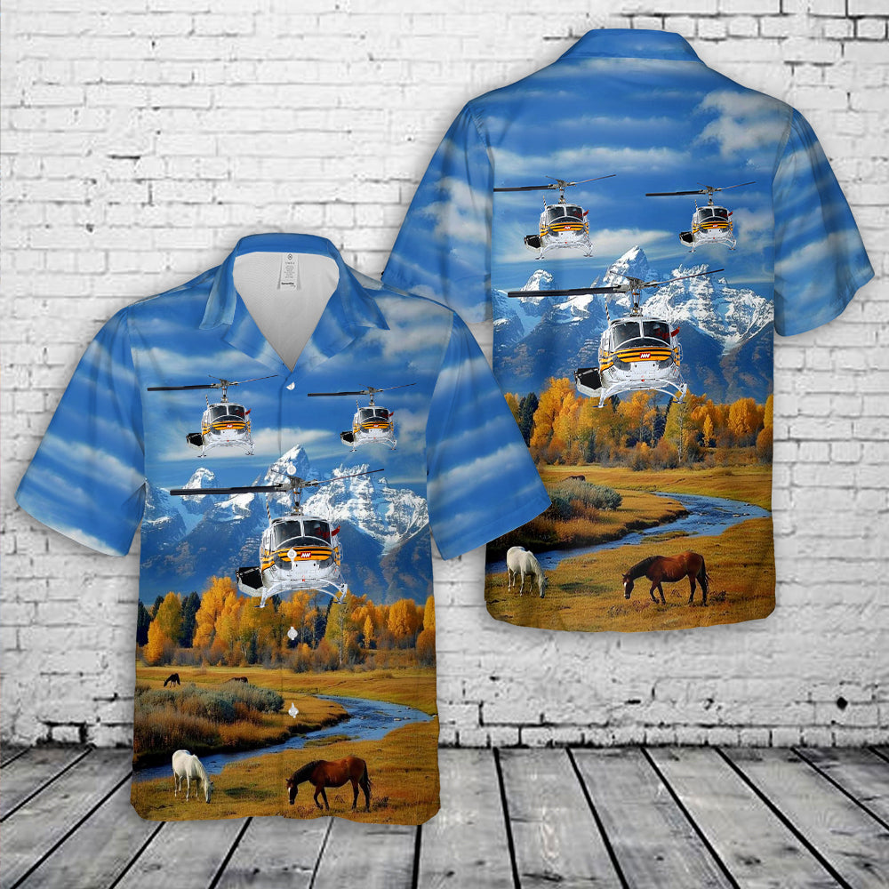 Heliski Hawaiian Shirt