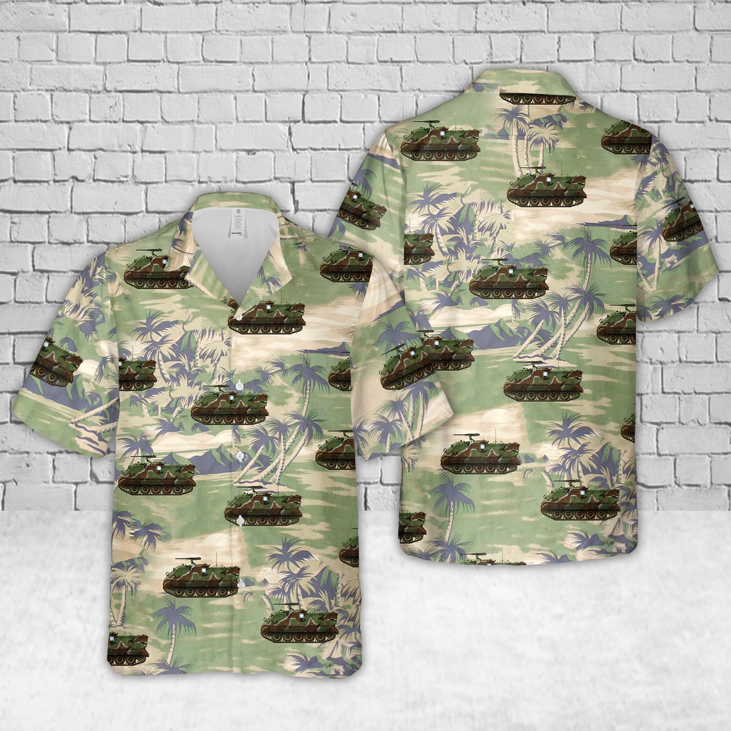 Hellenic Army M113A2 Hawaiian Shirt