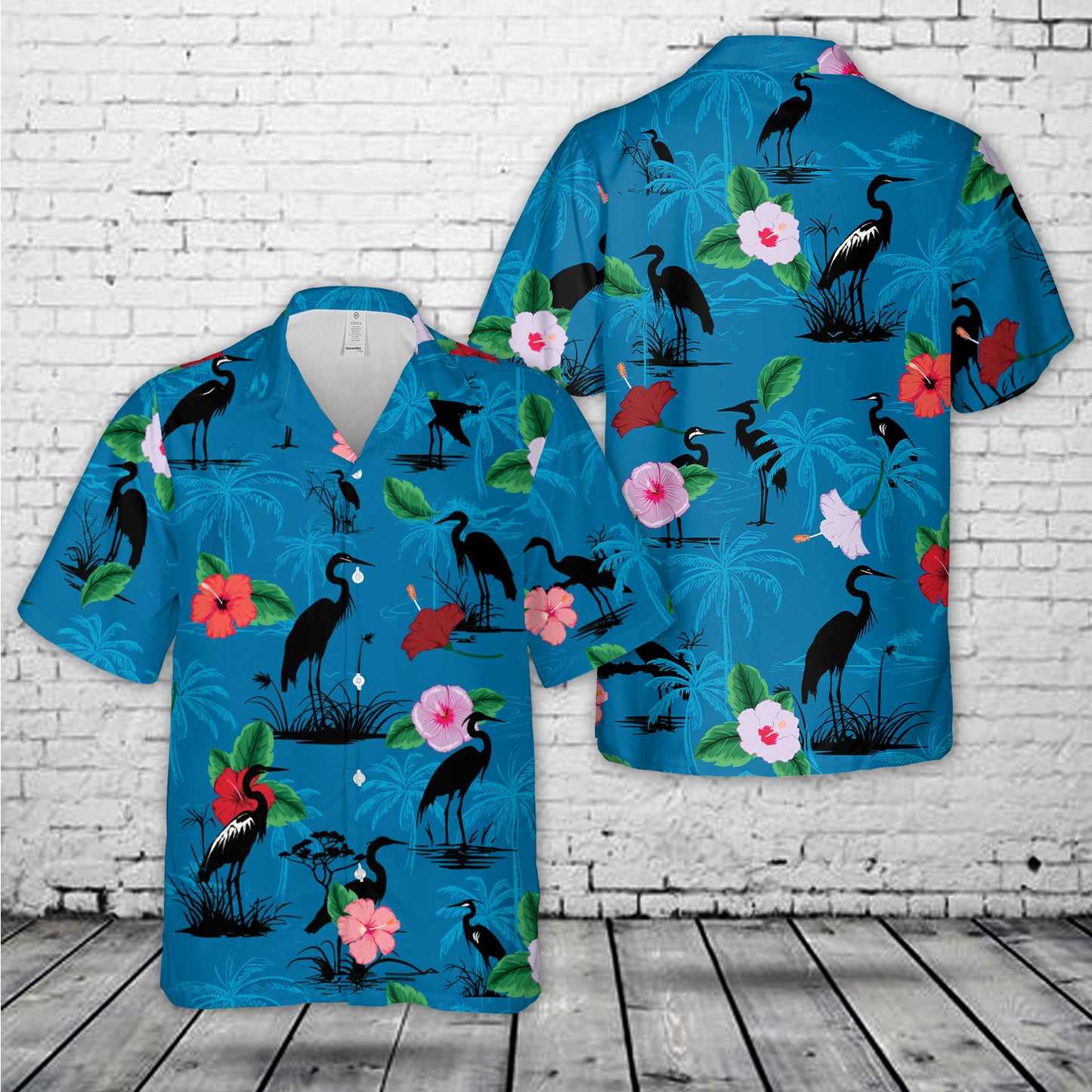 Heron Hawaiian Shirt