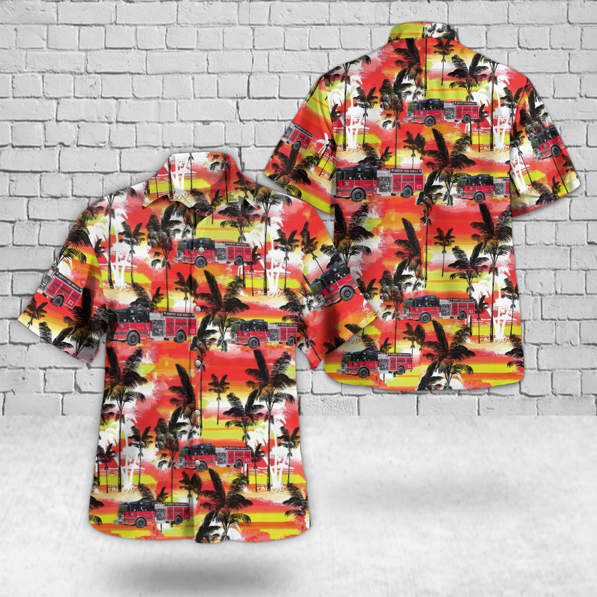 Hewitt, Texas, Hewitt Fire Department Hawaiian Shirt