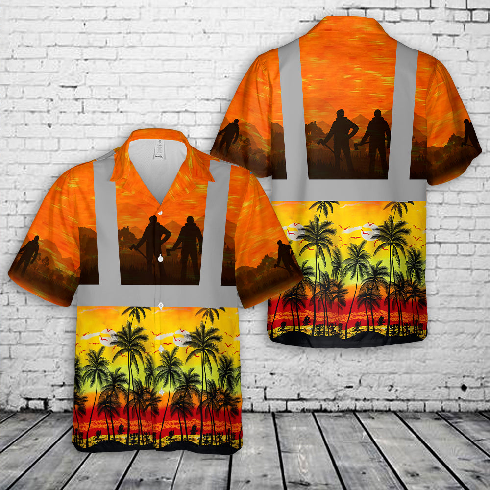 Logger Tropical Hawaiian Shirt