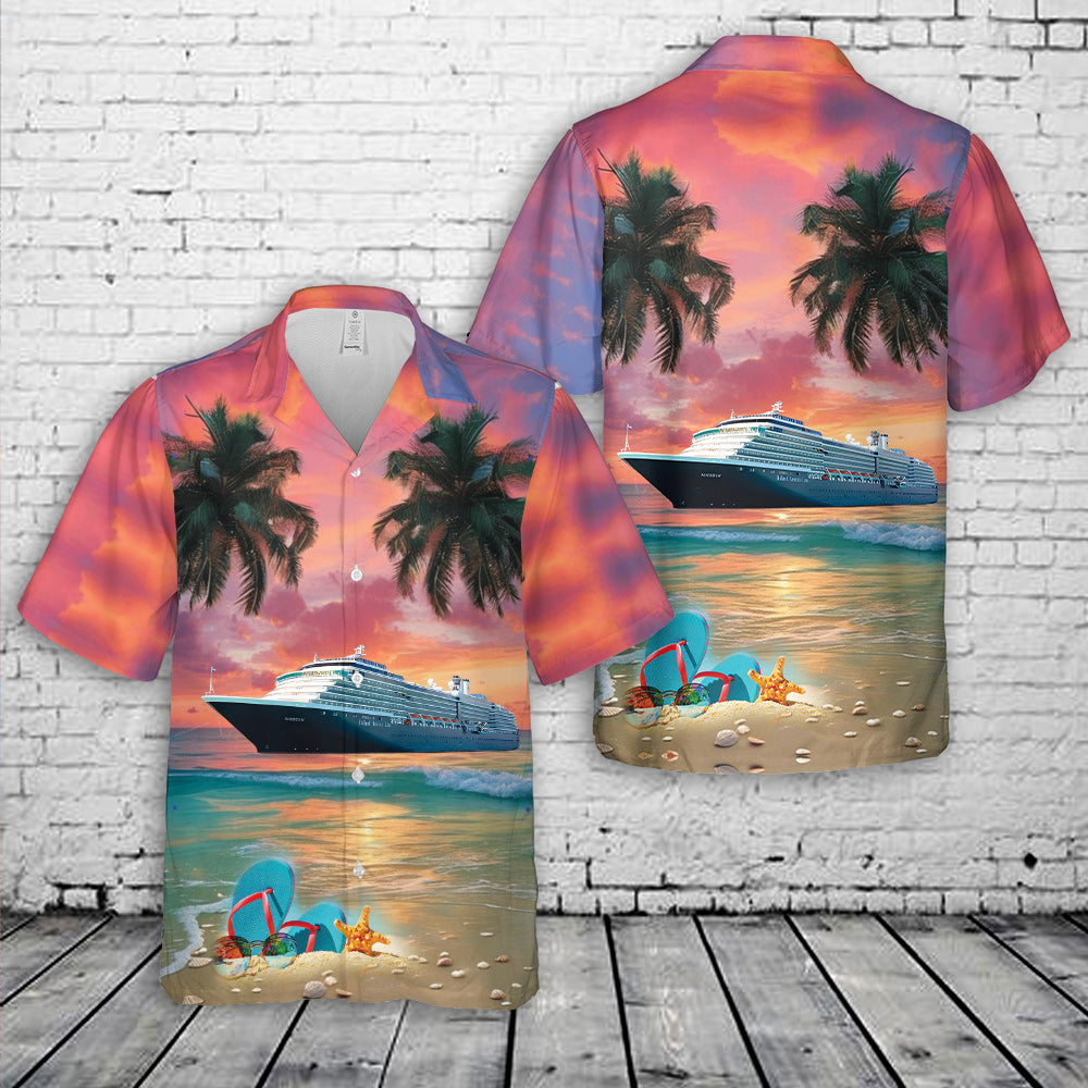 Holland America Line MS Noordam Hawaiian Shirt