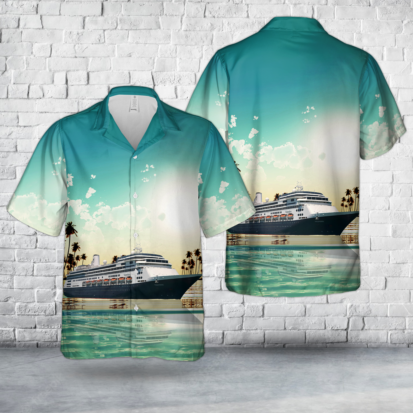 Holland America Line MS Volendam Hawaiian Shirt