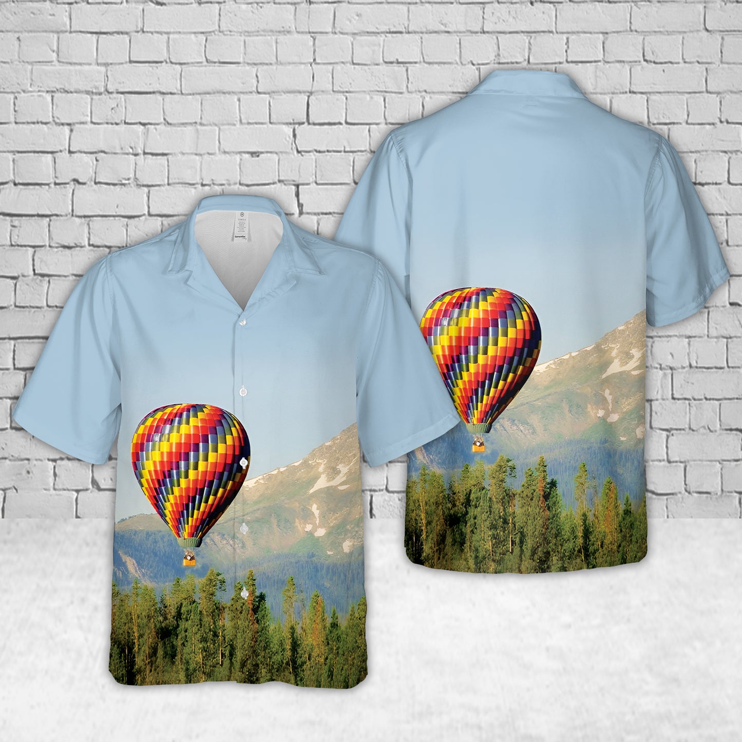 Hot Air Balloon Rides Winter Park, Colorado Hawaiian Shirt