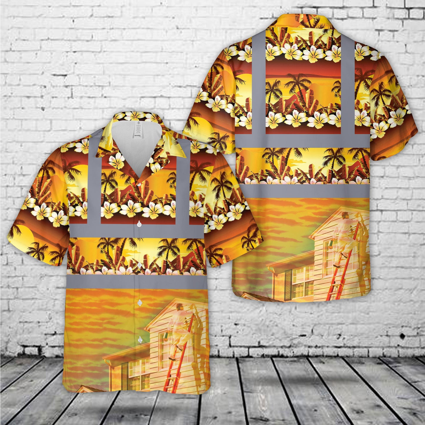 House Painter Tropical Hawaiian Shirt