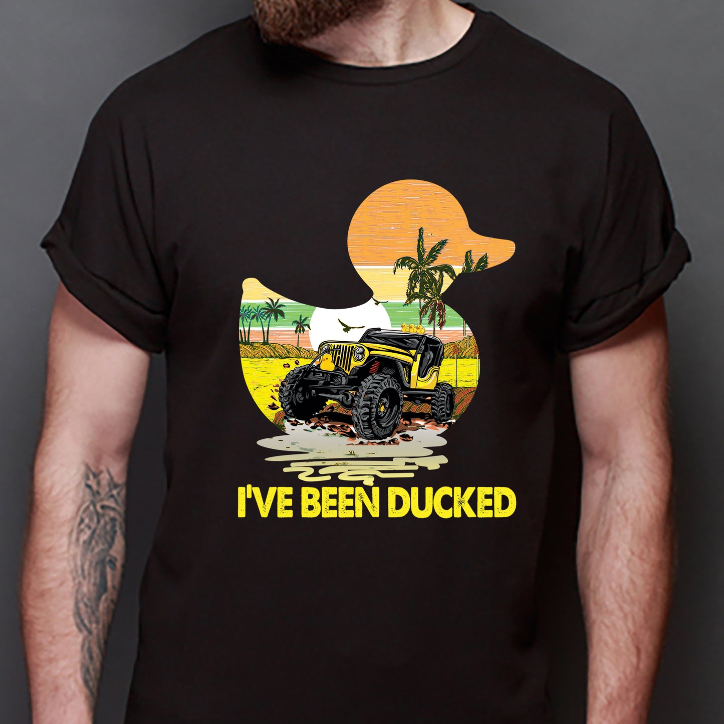 I've Been Ducked Jp Classic Unisex T-Shirt Gildan 5000 (Made In US) NLMP1304PT03