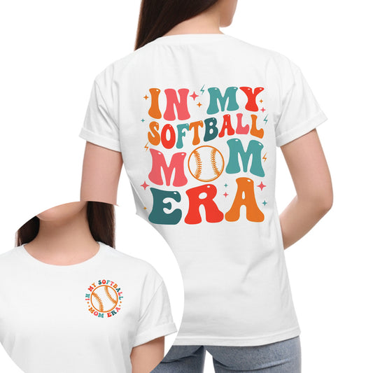 In My Softball Mom Era Mother's Day T-Shirt 3D