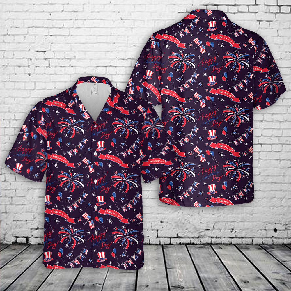 Independence Day - USA national holiday 4th Of July Hawaiian Shirt