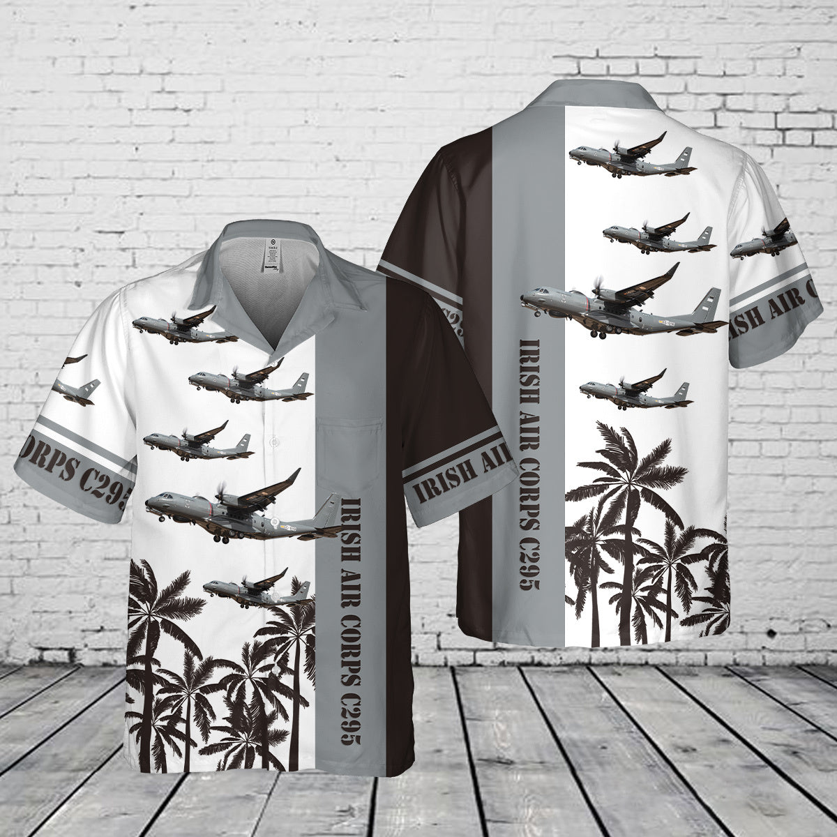 Irish Air Corps C295 Pocket Hawaiian Shirt