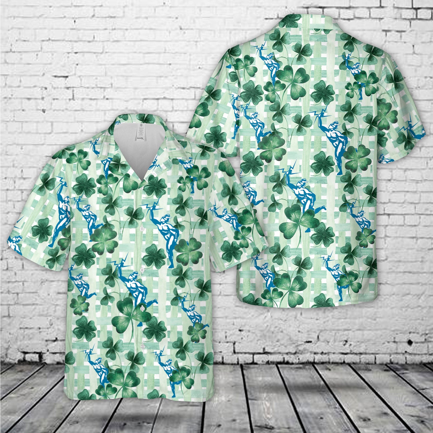 Irish Army Communications and Information Services Corps (CIS) Hawaiian Shirt