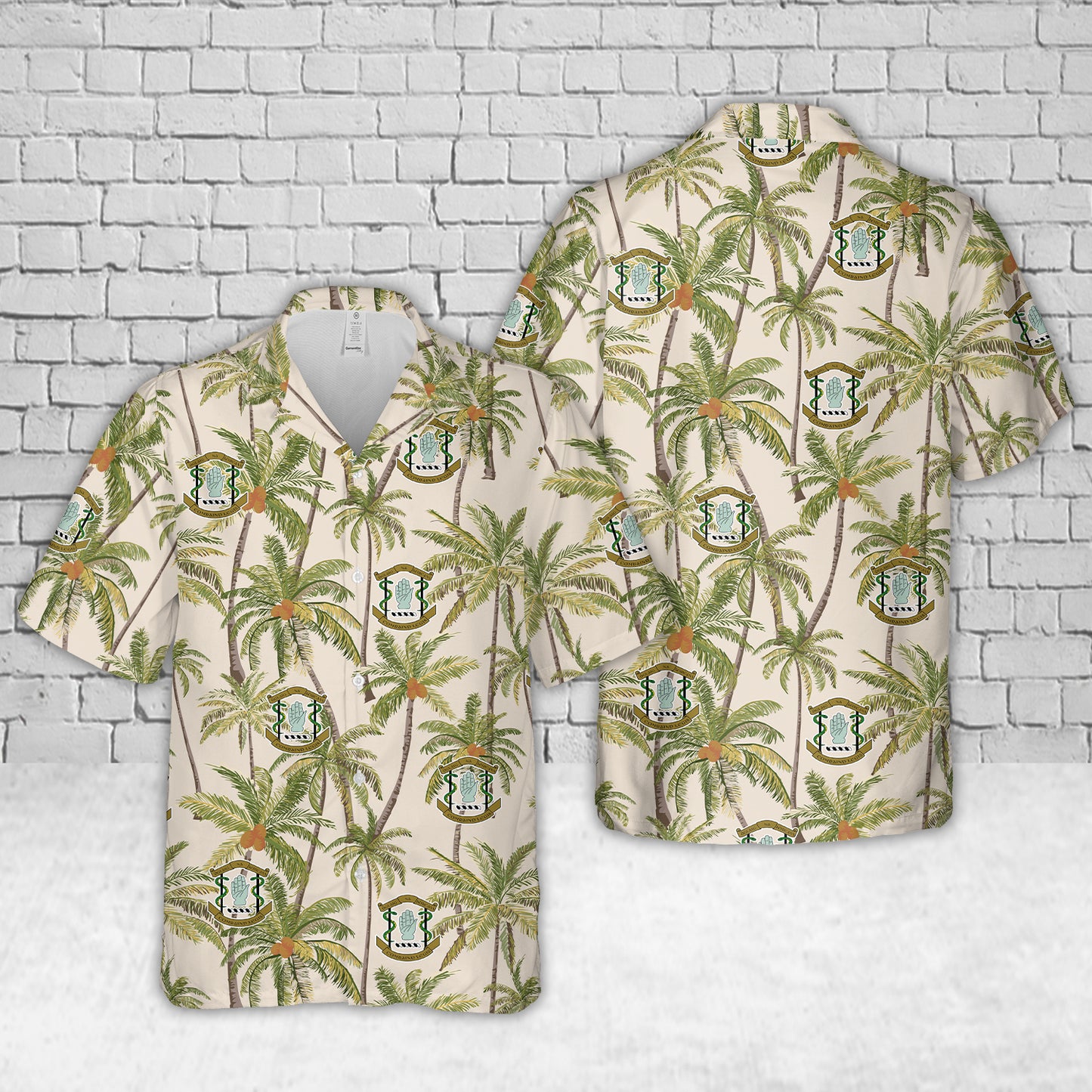 Irish Army, Medical Corps (MED) Hawaiian Shirt