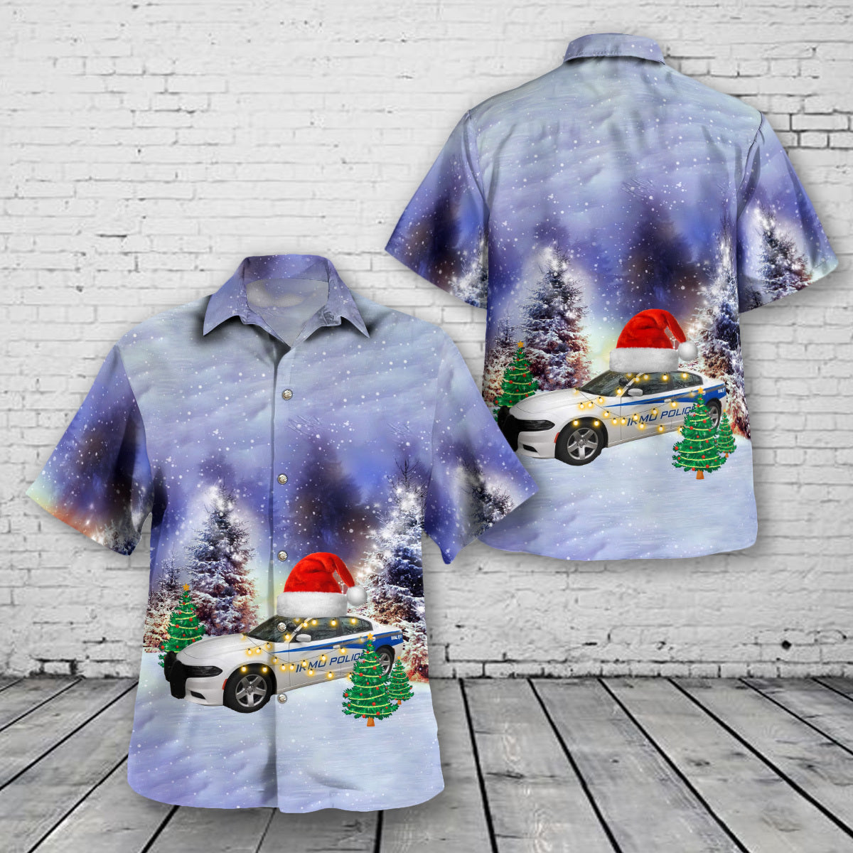 Irmo, South Carolina, Irmo Police Department Christmas Hawaiian Shirt