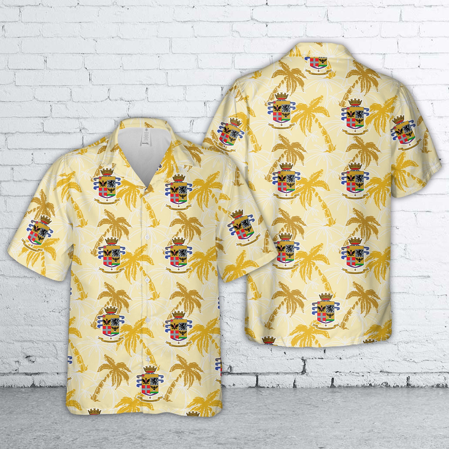 Italian Army 17th Volunteer Training Regiment "Acqui" Hawaiian Shirt