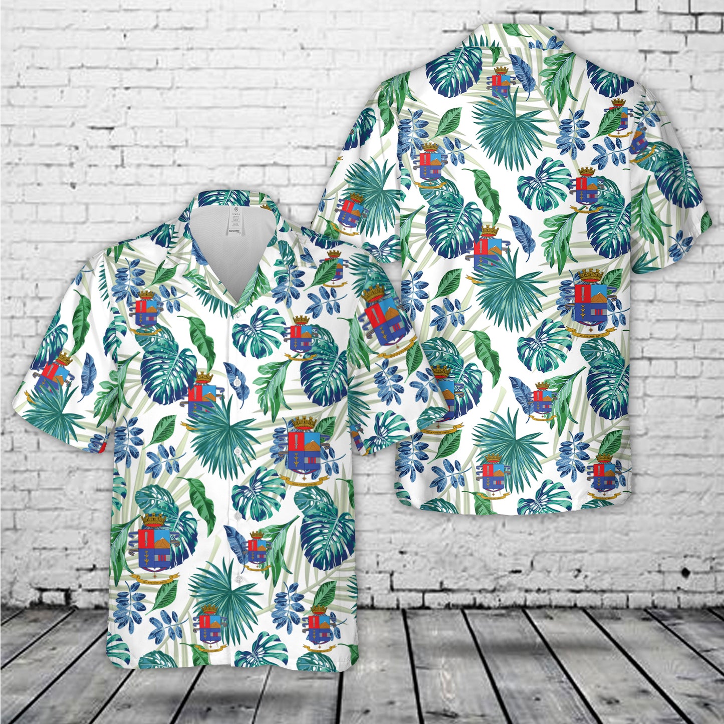 Italian Army 9th Paratroopers Assault Regiment 'Col Moschin' Hawaiian Shirt