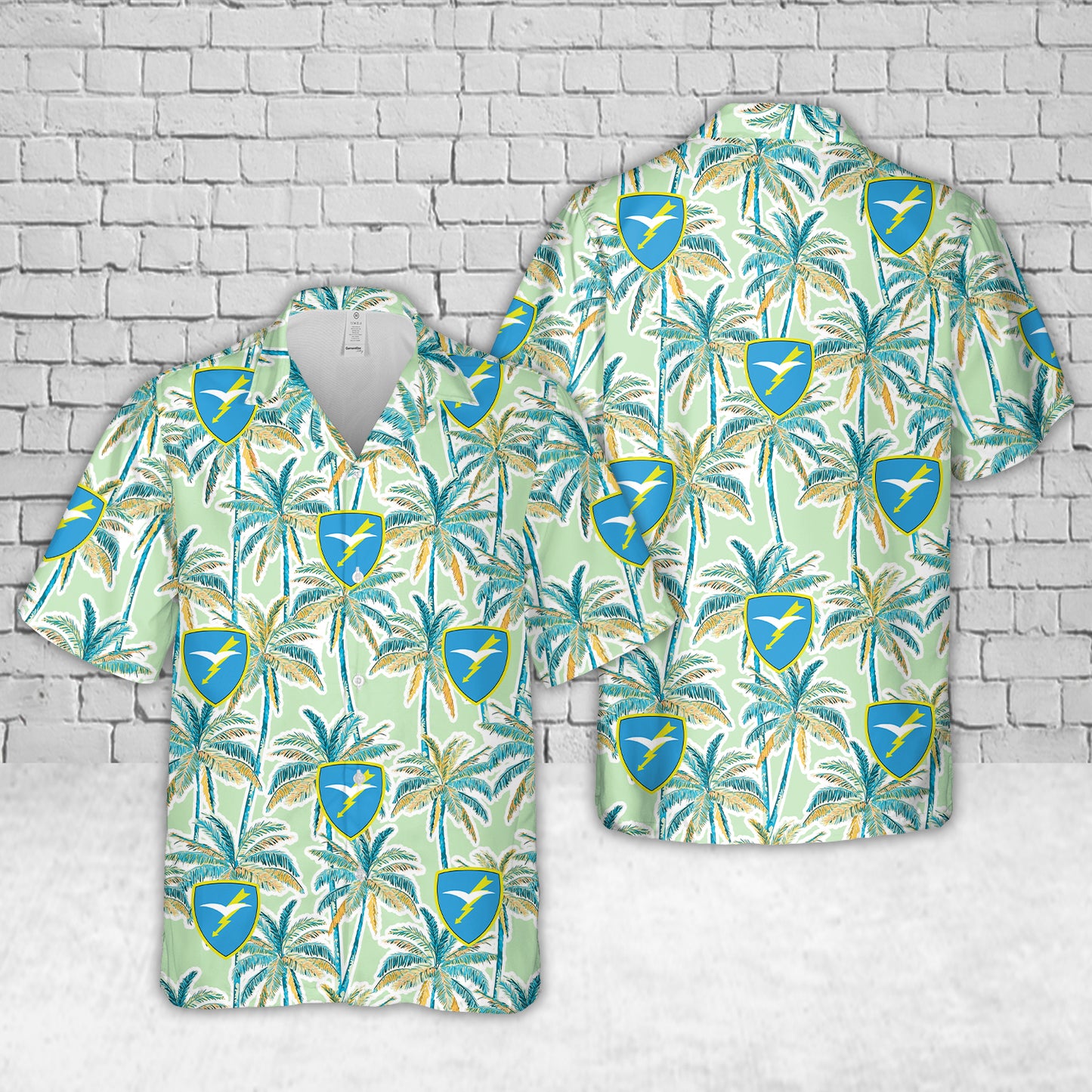 Italian Army Paratroopers Brigade "Folgore" Hawaiian Shirt