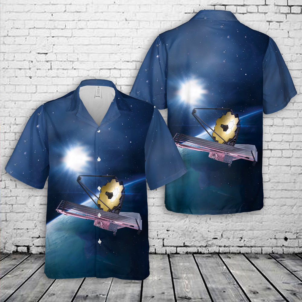 James Webb Space Telescope Hawaiian Shirt