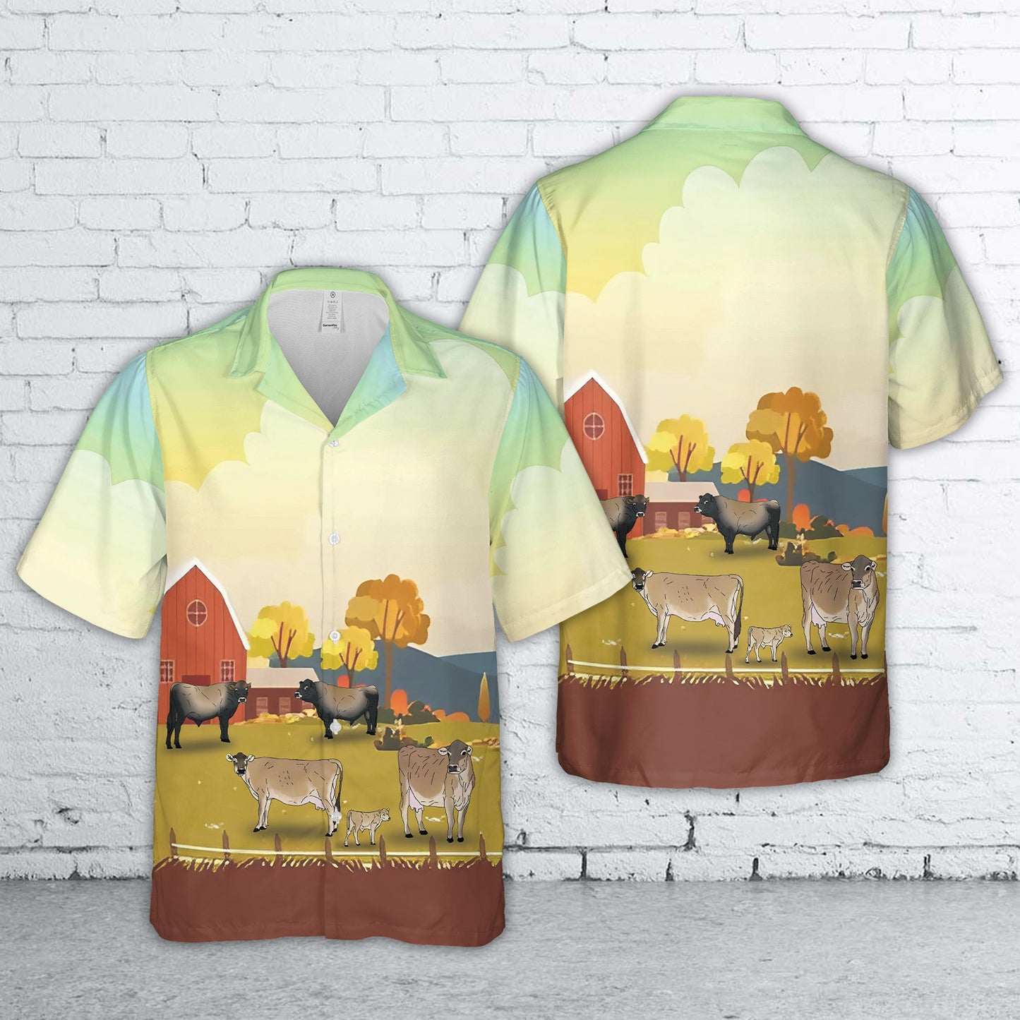 Jersey Cows Hawaiian Shirt