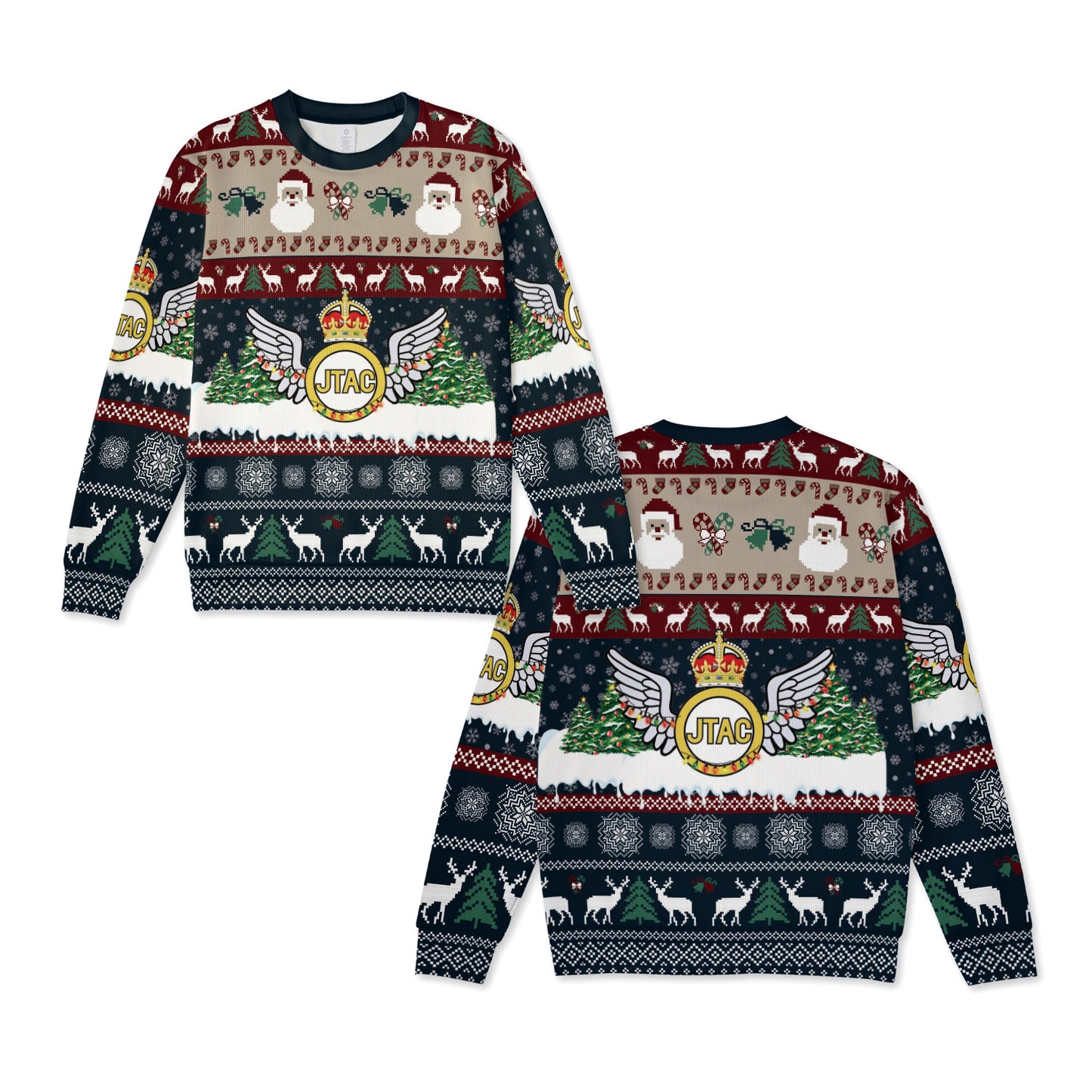 Joint Terminal Attack Controller JTAC Qualification Badge British Army Christmas Knitted Sweater
