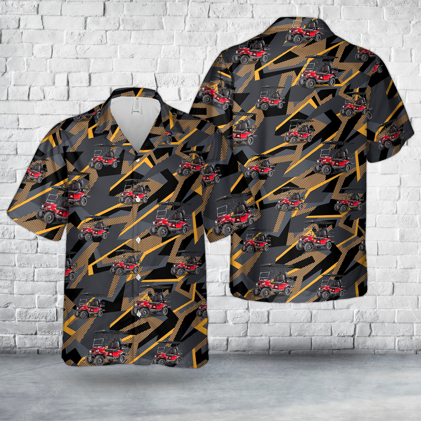 KANDI 4 Seat Electric Golf Cart Hawaiian Shirt