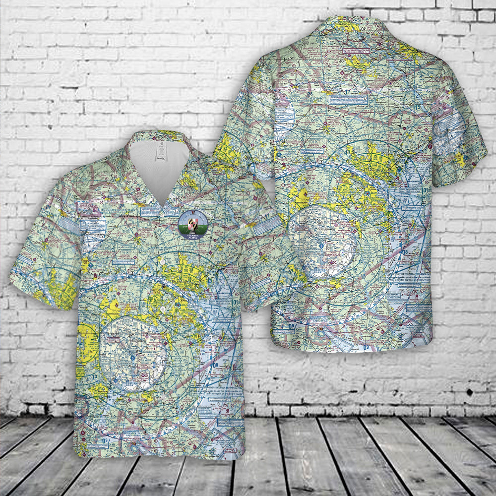 KBWI airspace Hawaiian Shirt