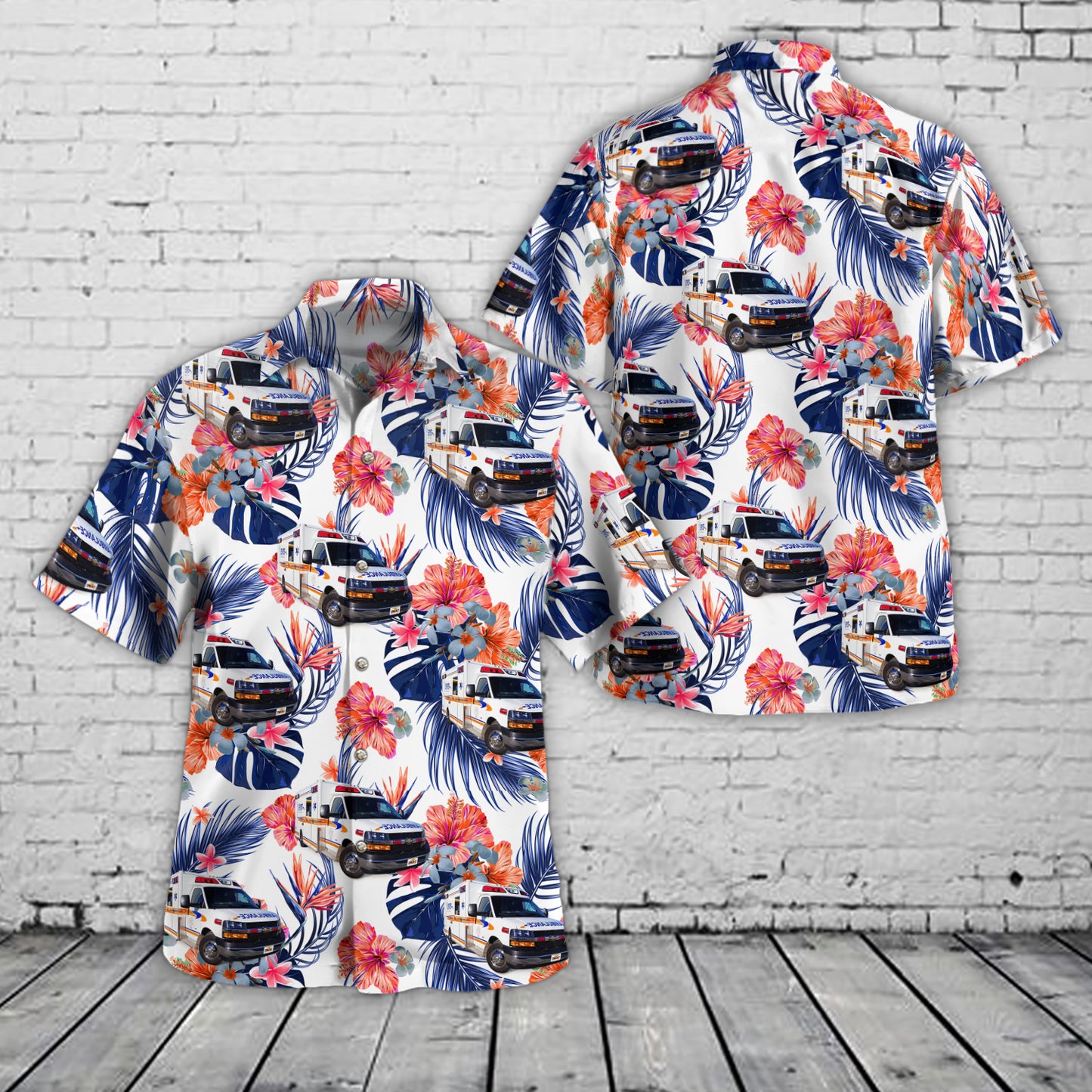 Kamsack, SK S0A 1S0, Canada, Duck Mountain Ambulance Care Hawaiian Shirt