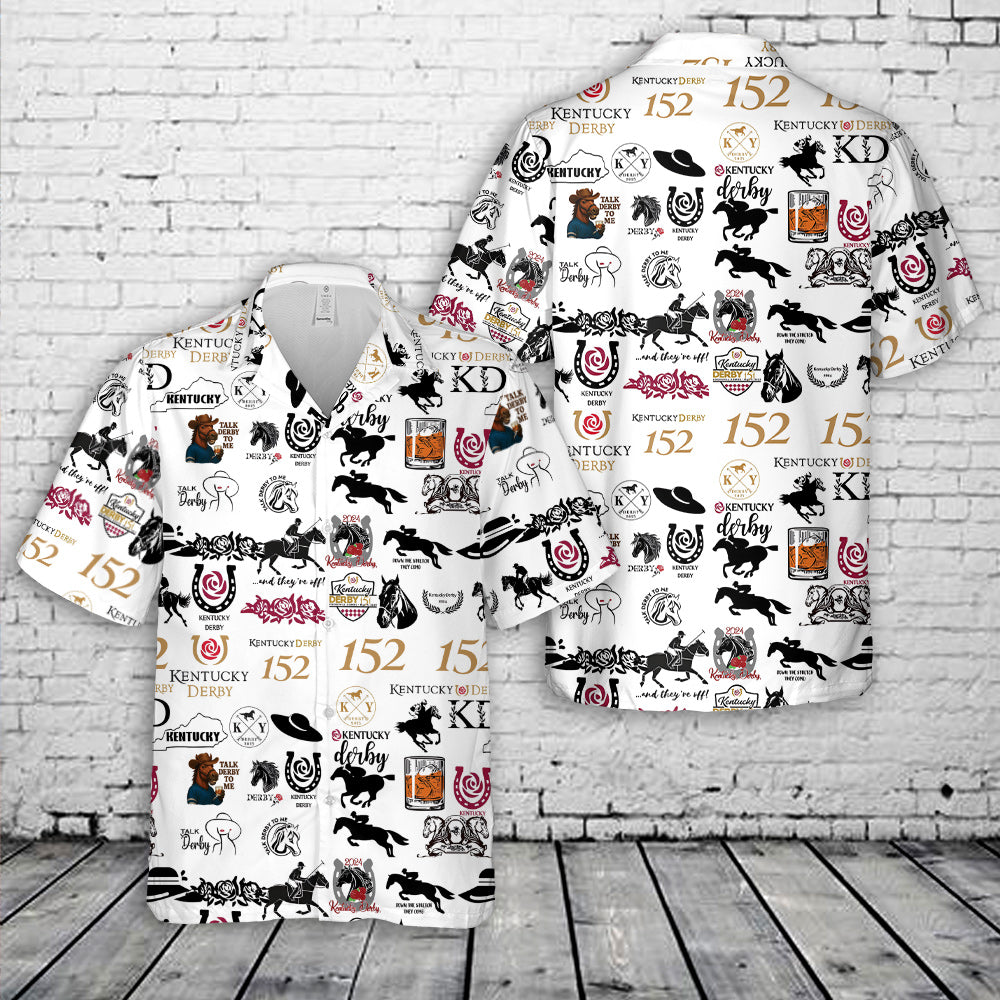 Kentucky Derby 152 Hawaiian Shirt