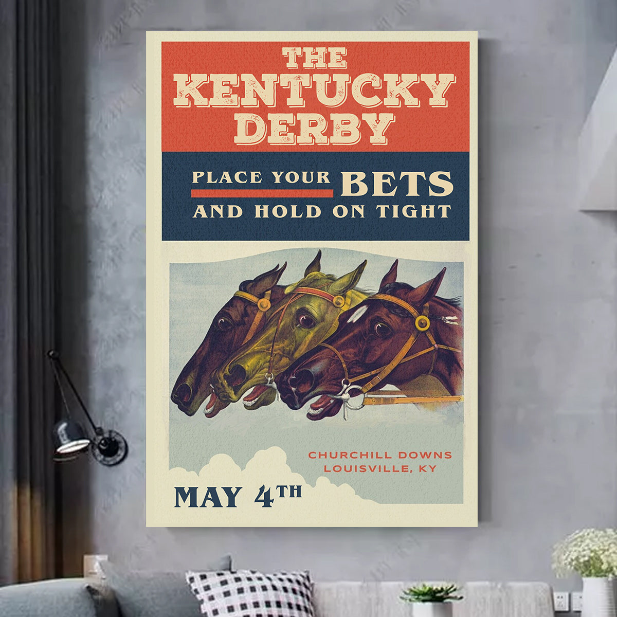 Kentucky Derby Canvas