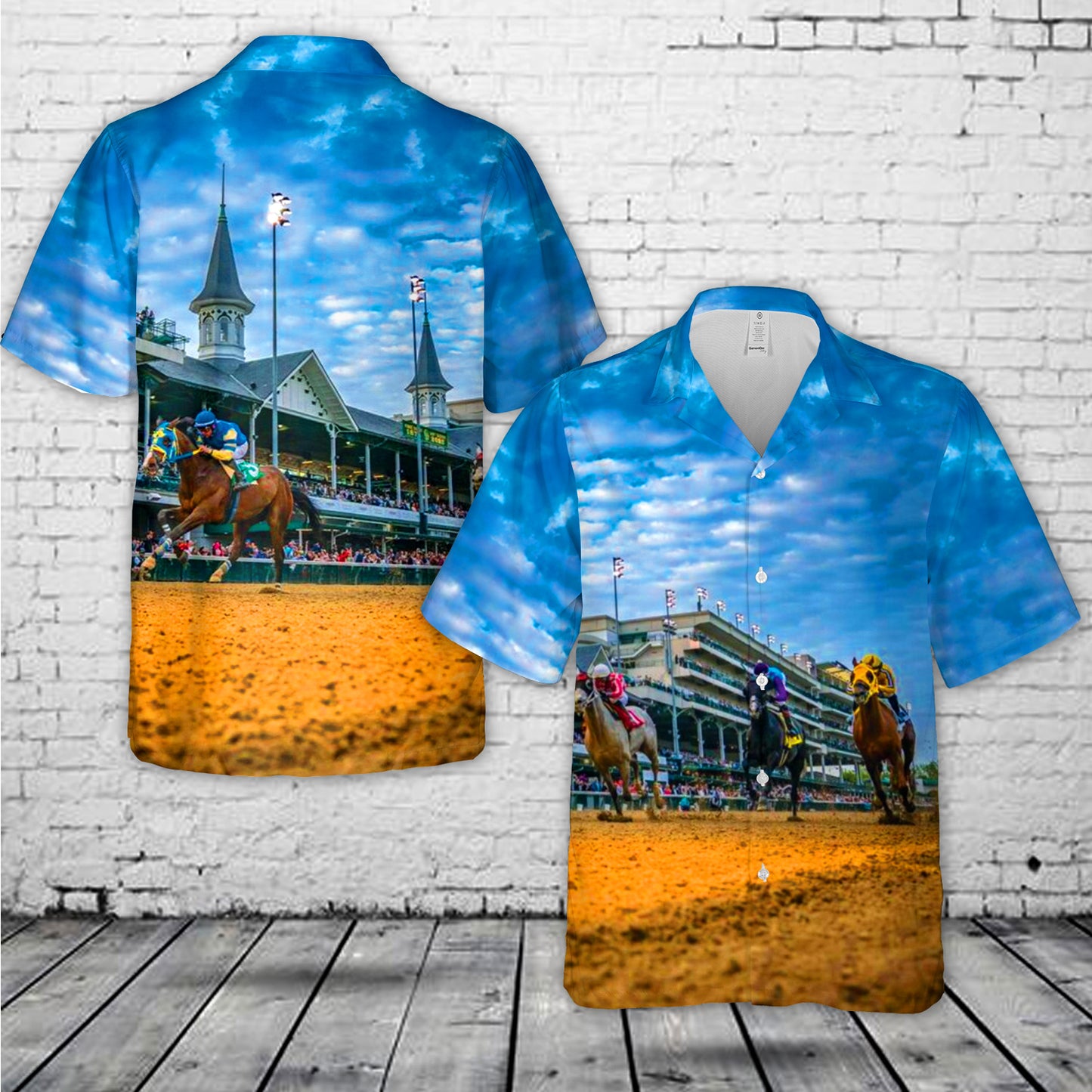 Kentucky Derby Horse Racing Hawaiian Shirt