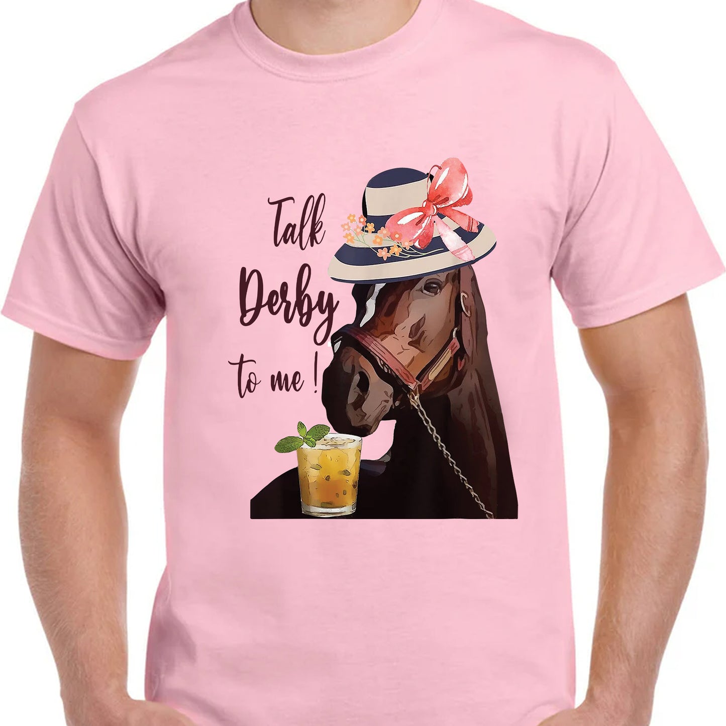 Kentucky Derby Talk Derby To Me 2024 Classic Unisex T-Shirt Gildan 5000 (Made In US) DLMP2204PT05