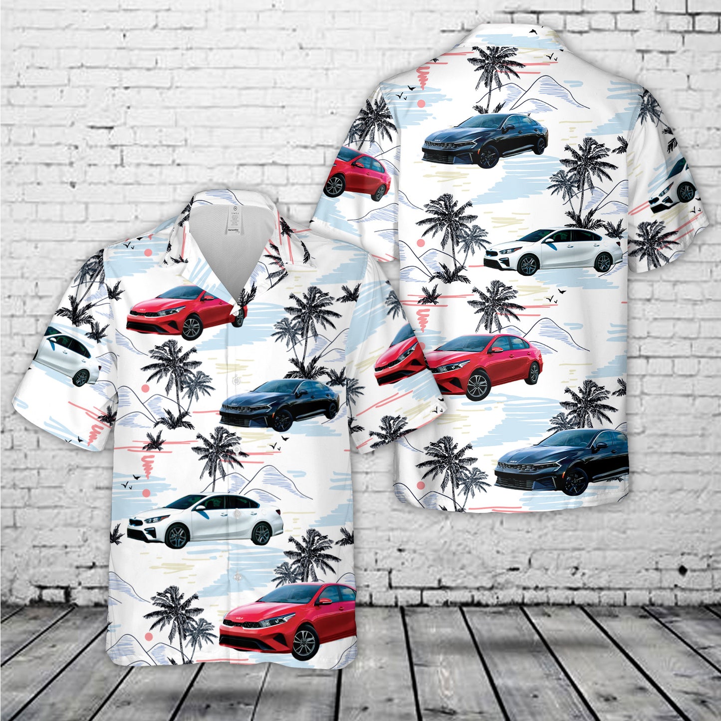 Kia Forte Sedan 2019-2024 Hawaiian Shirt