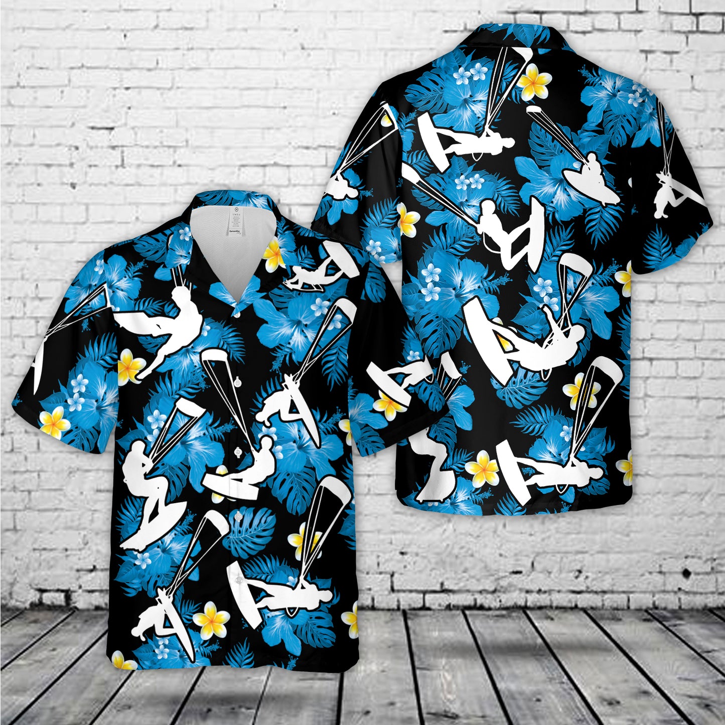 Kitesurfing Hawaiian Shirt