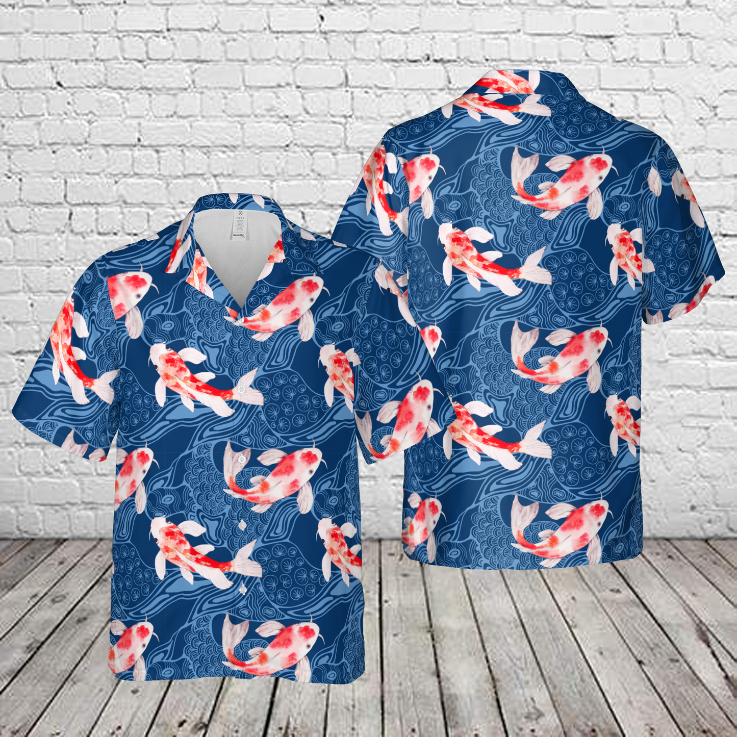 Koi Fish Hawaiian Shirt