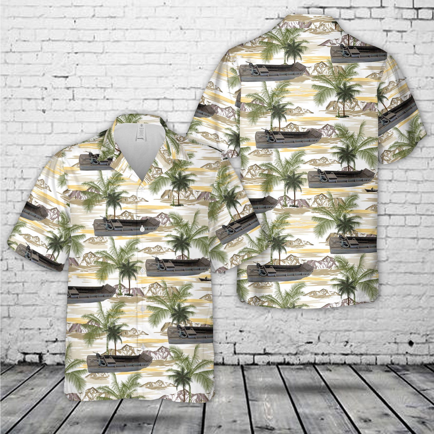 LCVP Higgins US landing craft Hawaiian Shirt