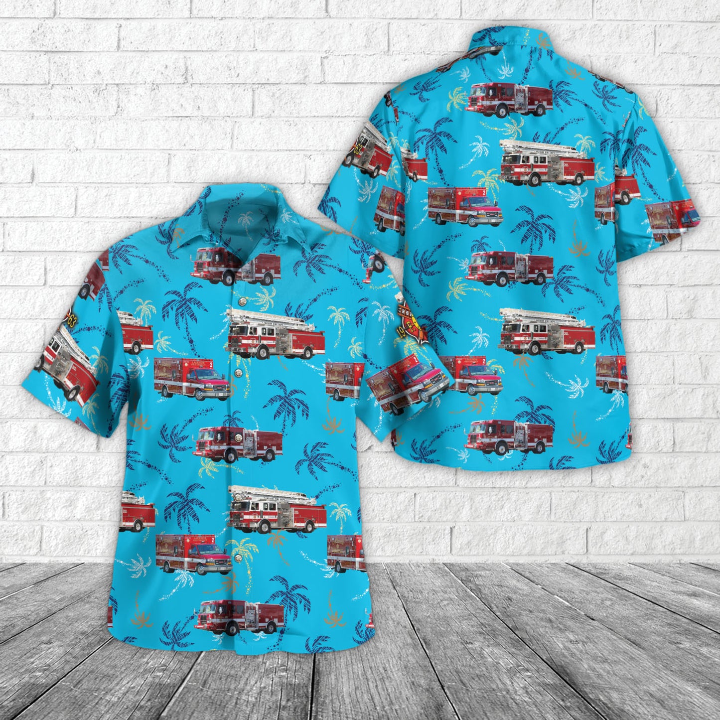 Lakeside, California, Lakeside Fire Protection District Hawaiian Shirt
