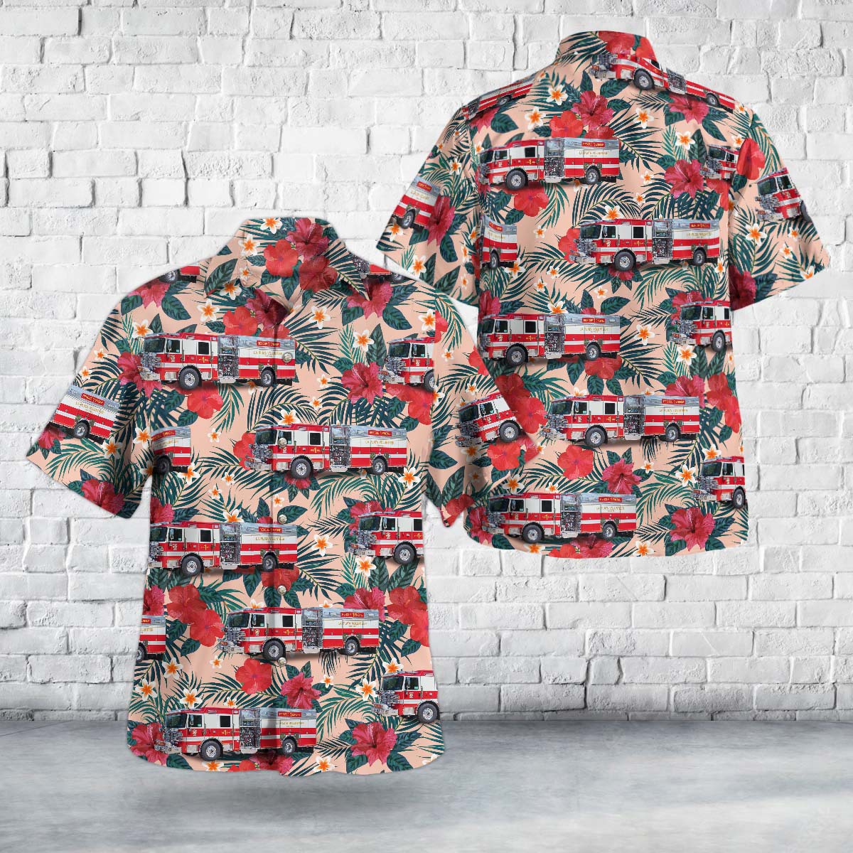 Laplata, Maryland, LaPlata Volunteer Fire Department Hawaiian Shirt