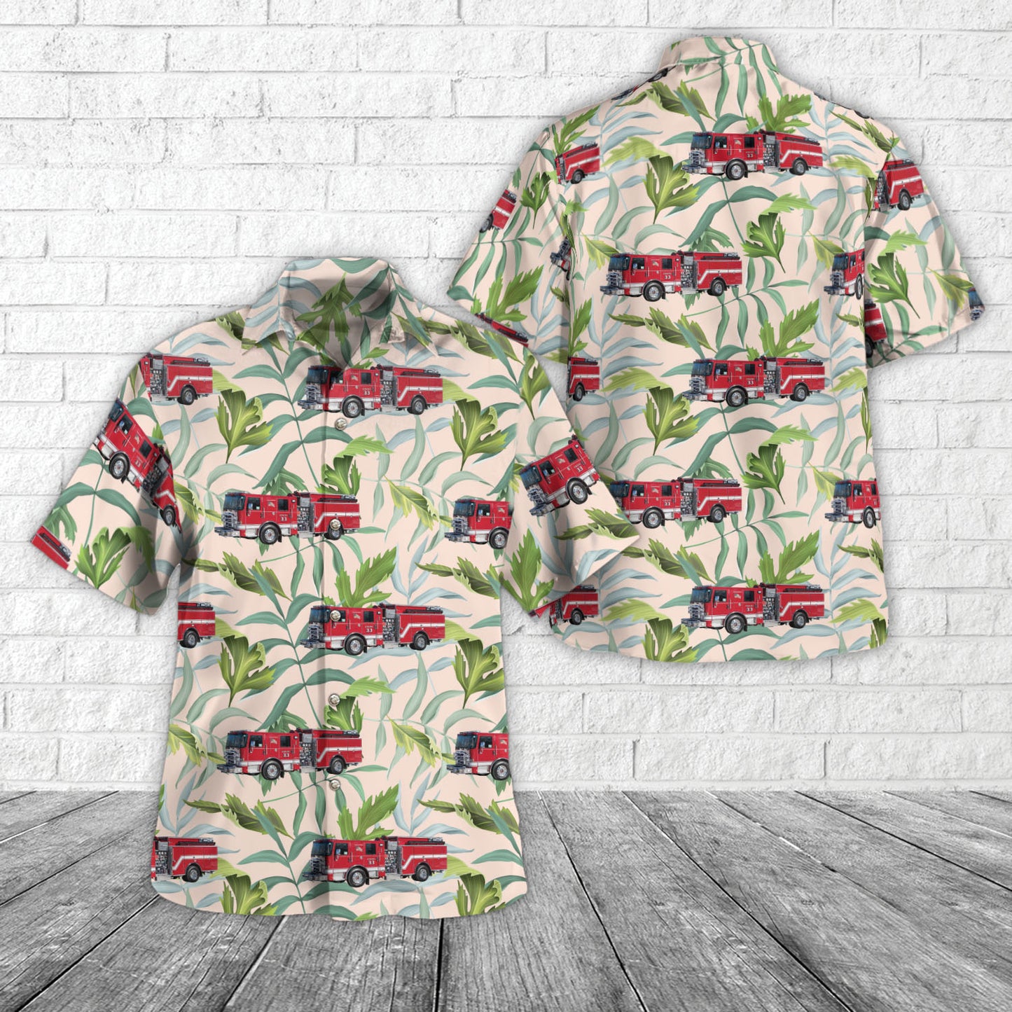Lathrop, California, Lathrop Manteca Fire District Hawaiian Shirt
