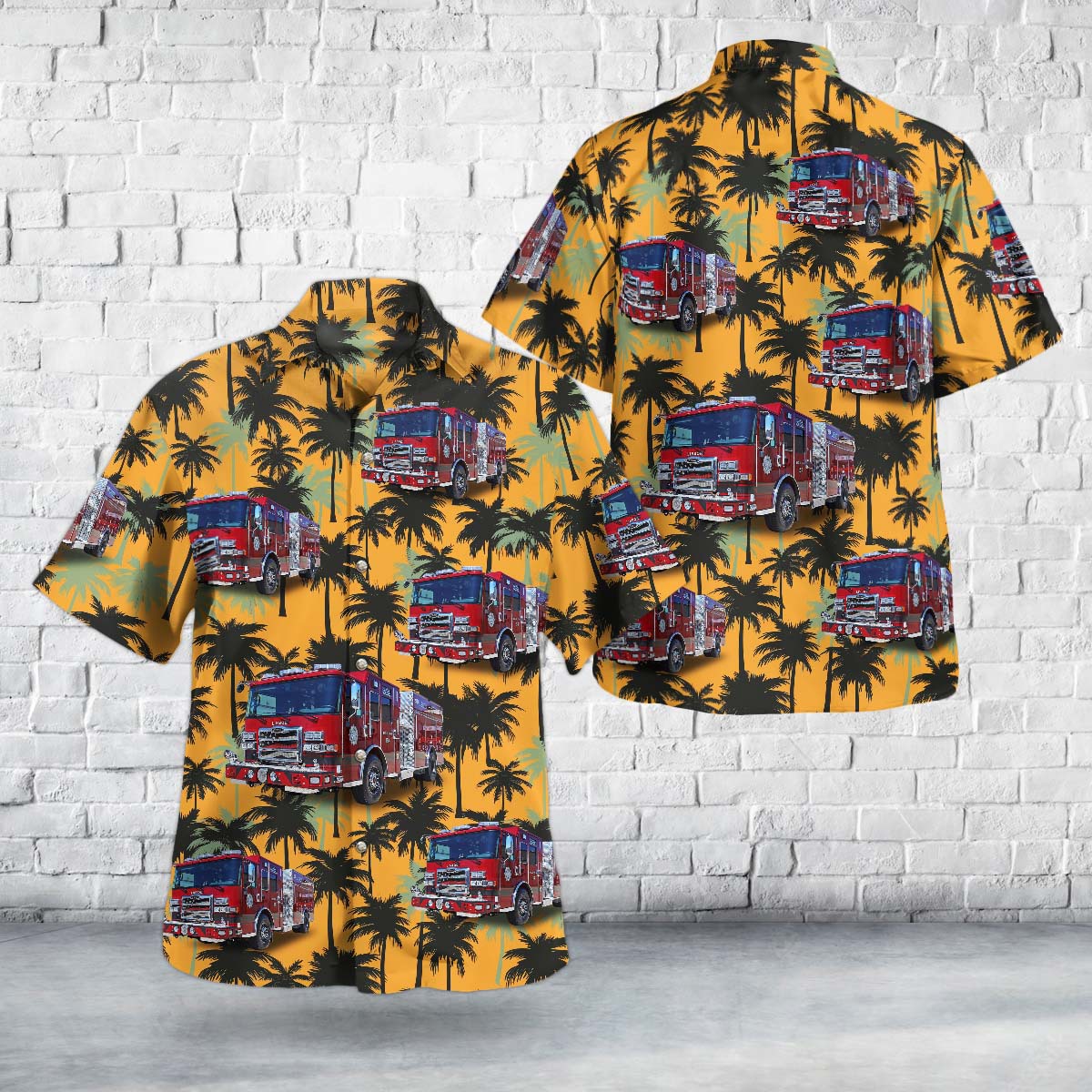 Lisbon, Connecticut, Lisbon Volunteer Fire Department Hawaiian Shirt