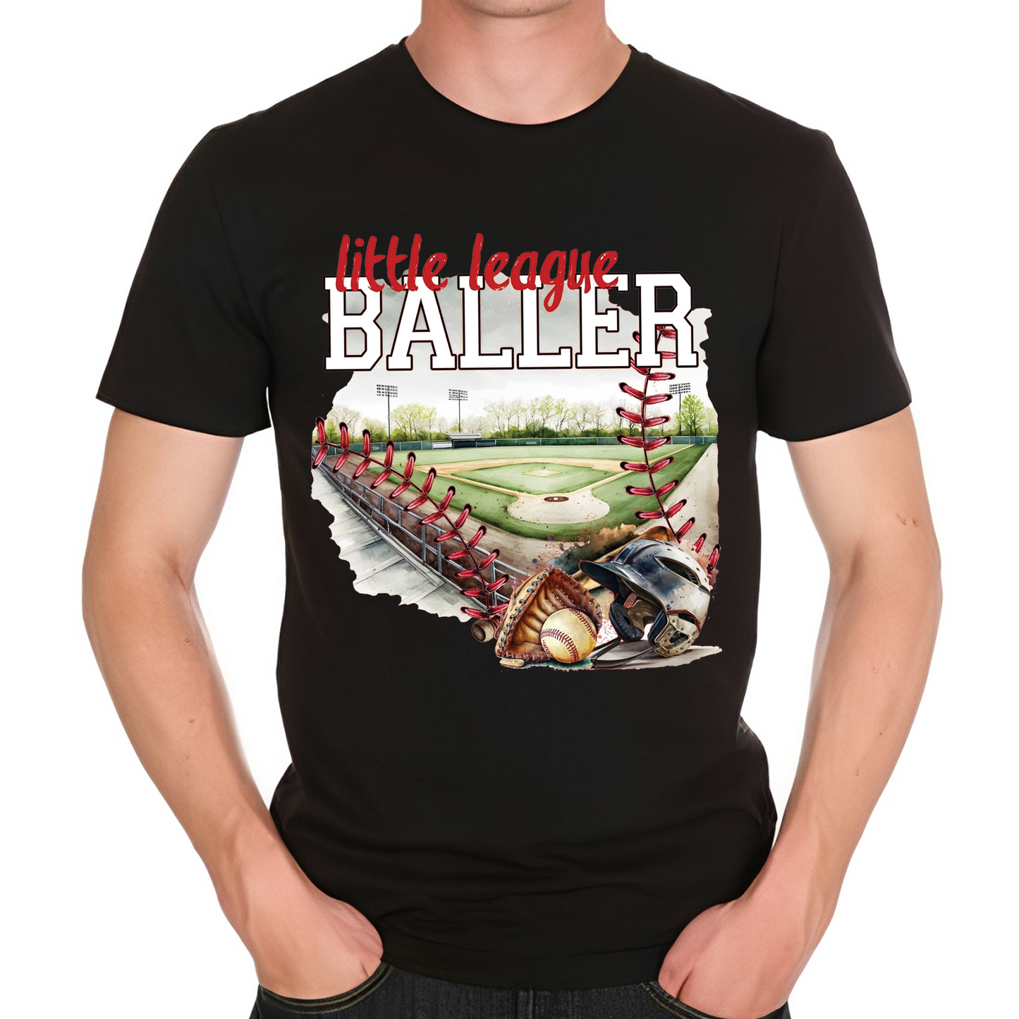 Little League Baseball Classic Unisex T-Shirt Gildan 5000 (Made In US)