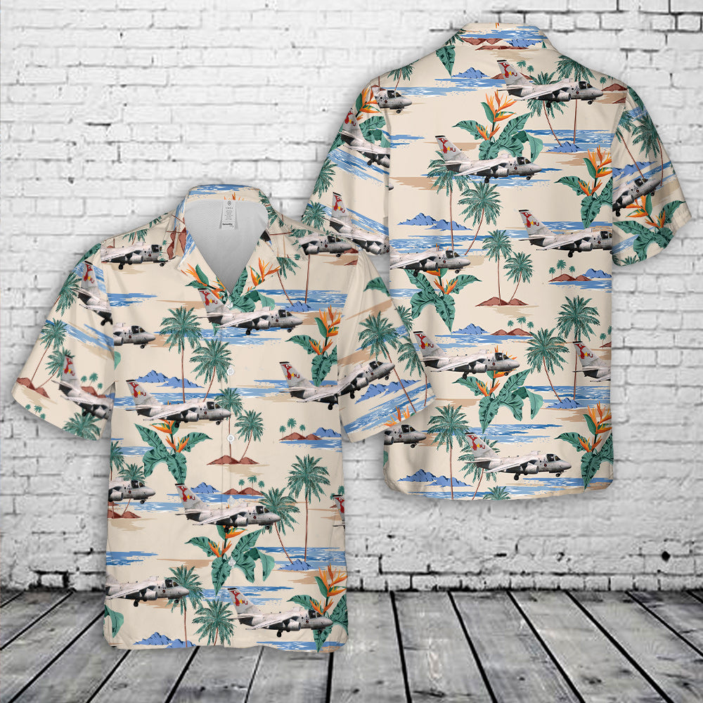 Lockheed S-3 Viking VS-41 Shamrocks - NAS North Island, CA (BuNo 159731) Hawaiian Shirt