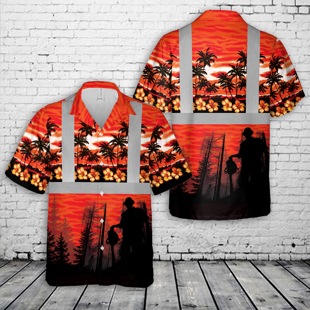 Logger Troipcal Hawaiian Shirt