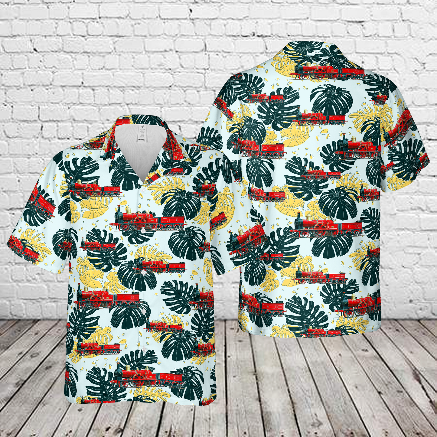 London and North Western Railway 'Extra Large Bloomer' 2-2-2 Locomotive No. 372 Hawaiian Shirt