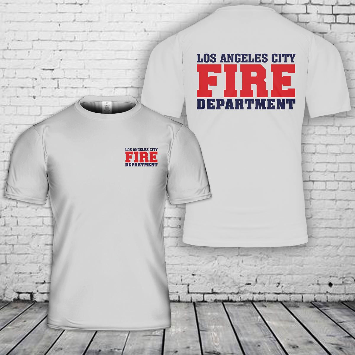 Los Angeles City Fire Department T-Shirt 3D