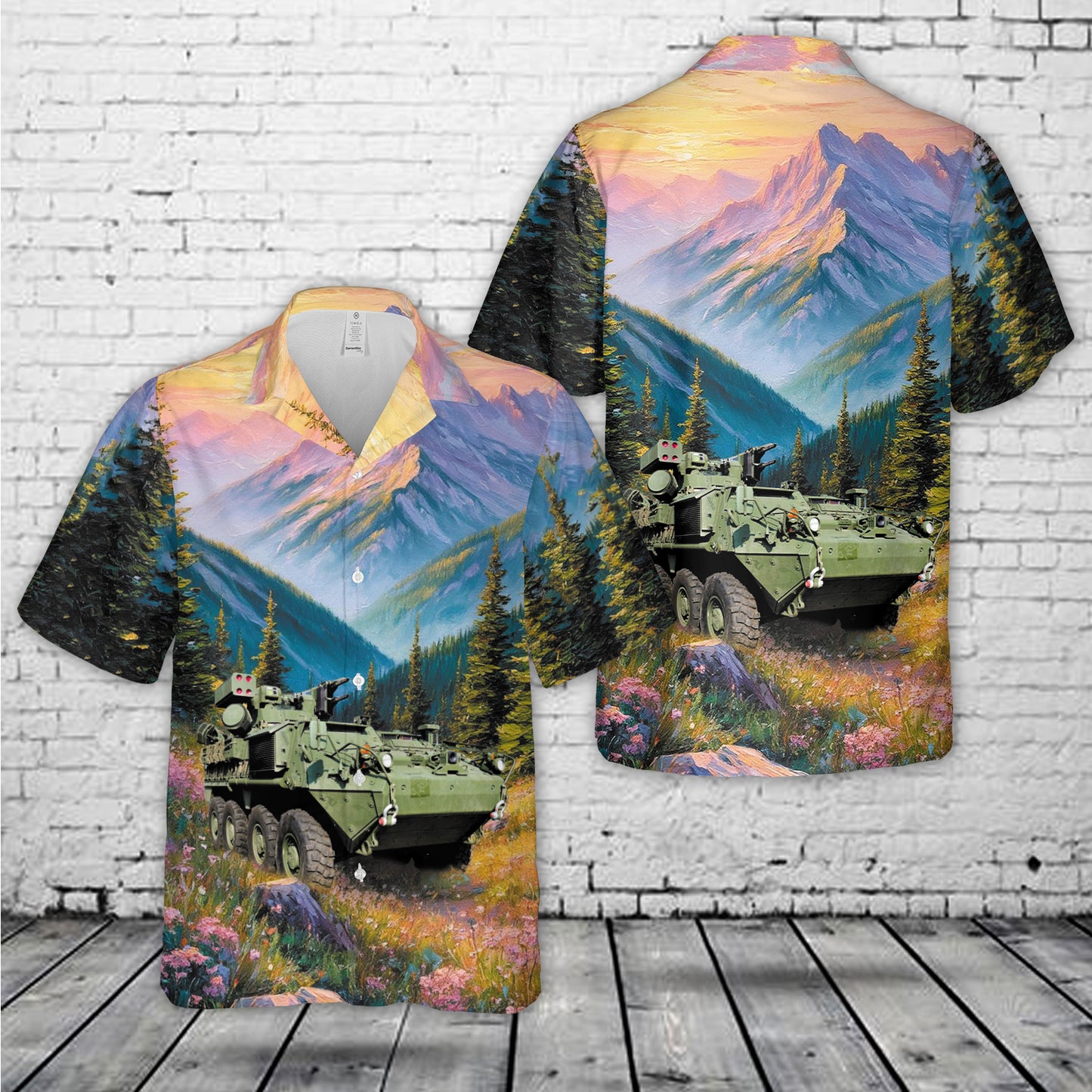 M-SHORAD (Maneuver Short-Range Air Defense) Hawaiian Shirt