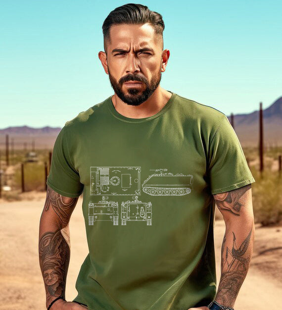 M113 armored personnel carrier Classic Unisex T-Shirt Gildan 5000 (Made In US)