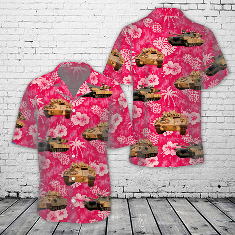 M1A2 Abrams and the M2A3 Bradley Hawaiian Shirt For Women