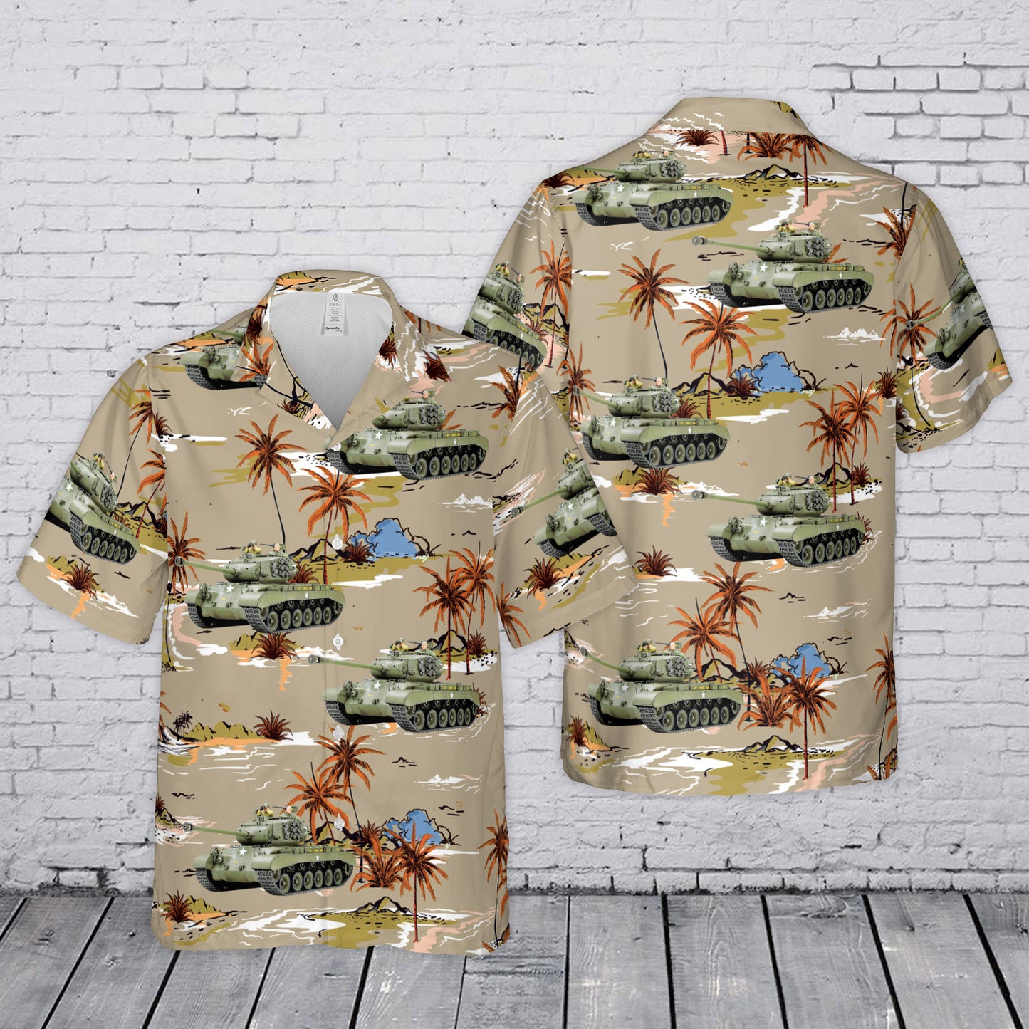 M26 Pershing World War II Hawaiian Shirt