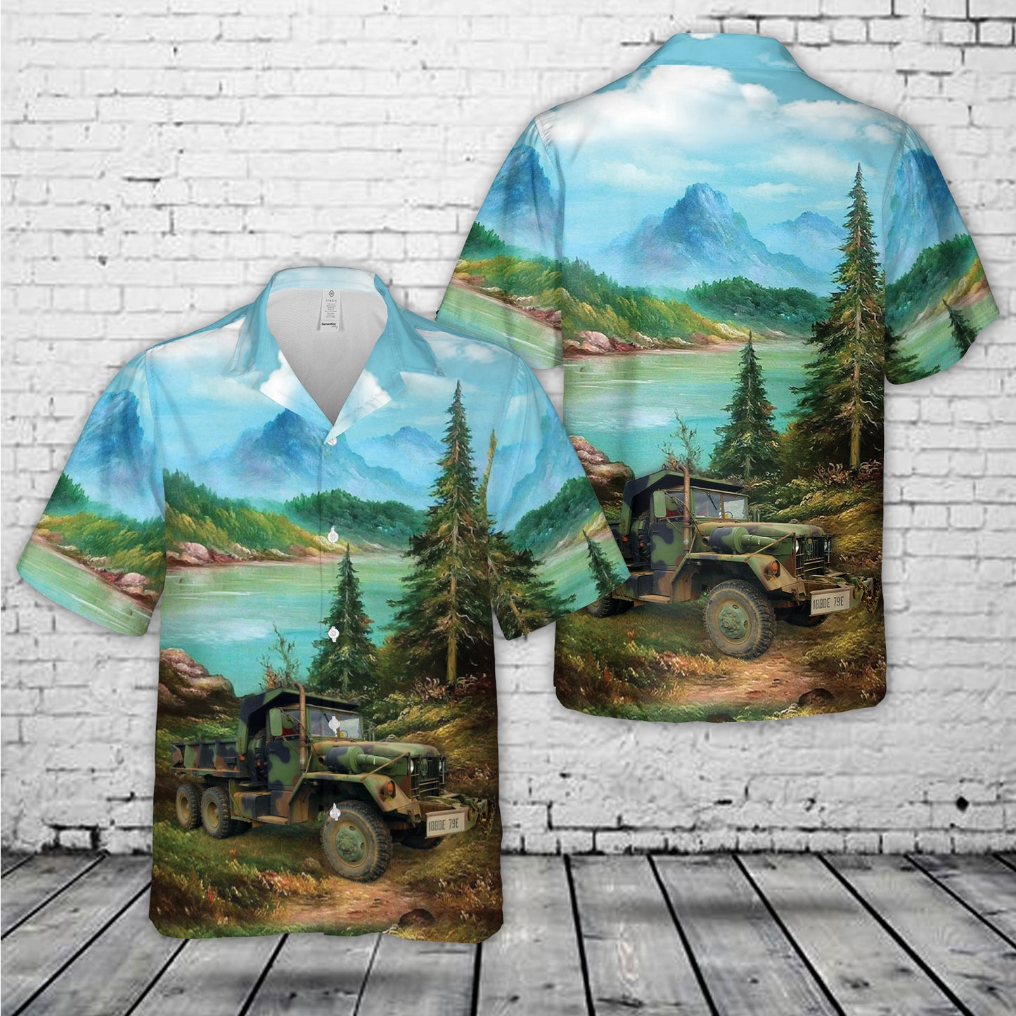 M51 Dump truck Hawaiian Shirt