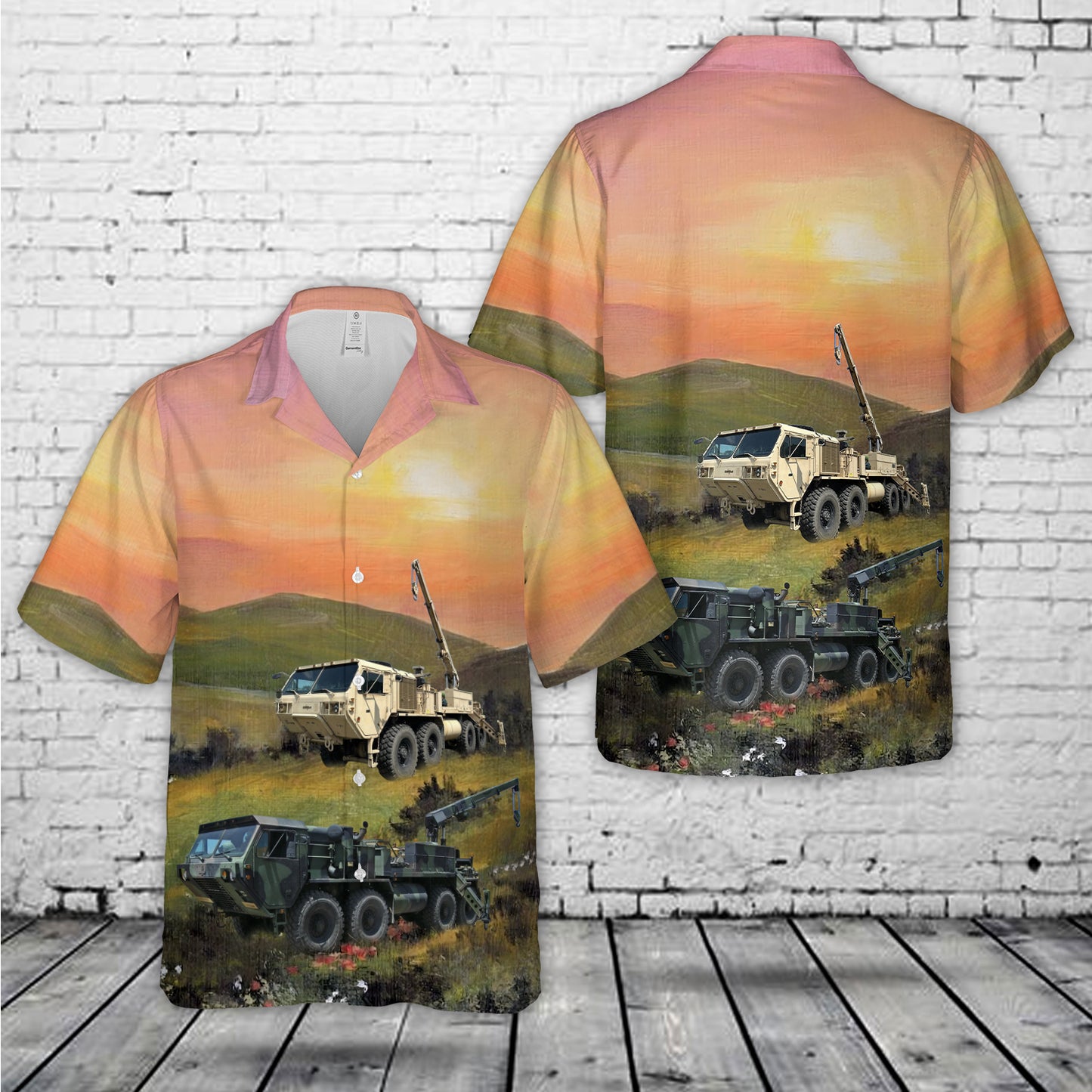 M984A4 Wrecker Hawaiian Shirt