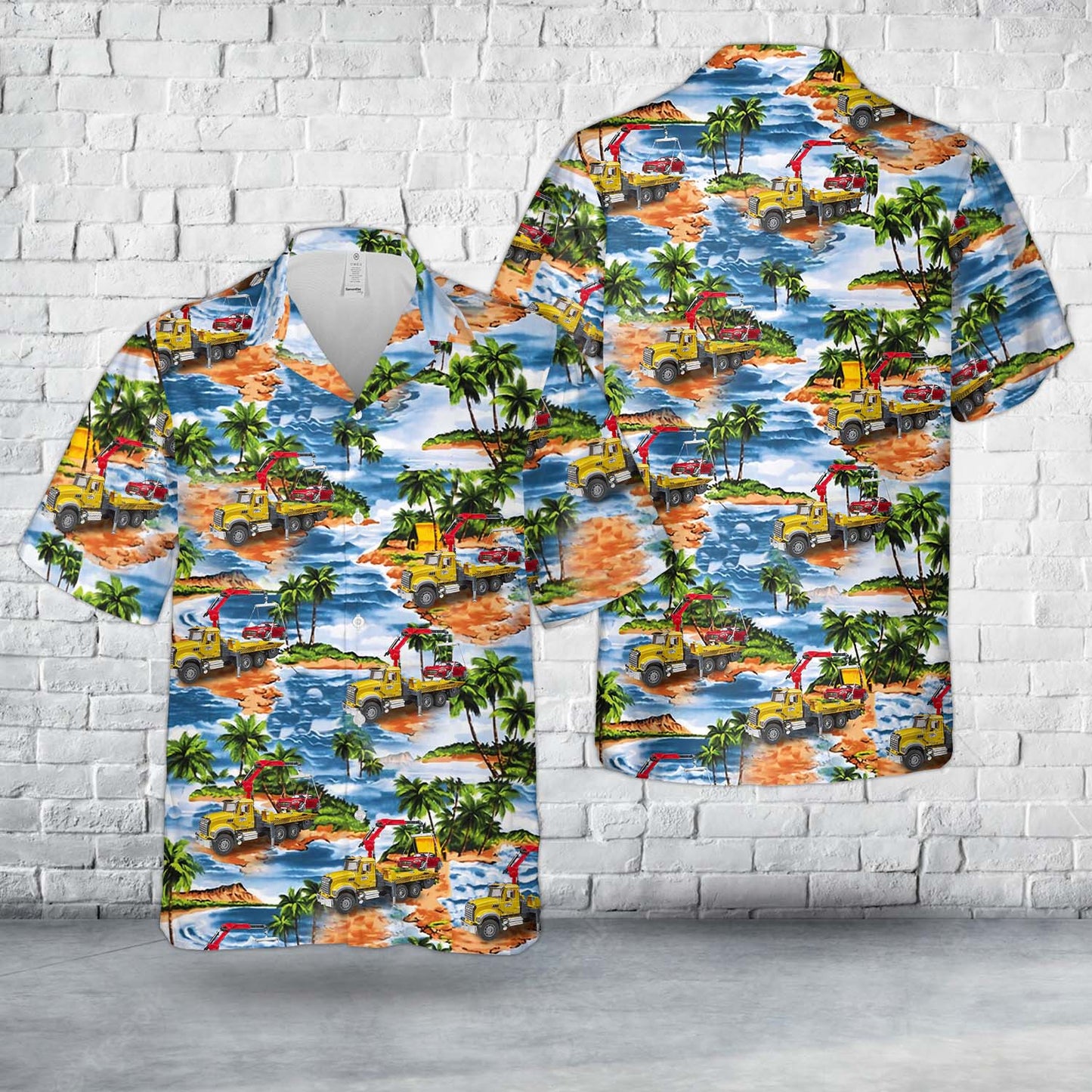 MACK Granite tow truck Hawaiian Shirt