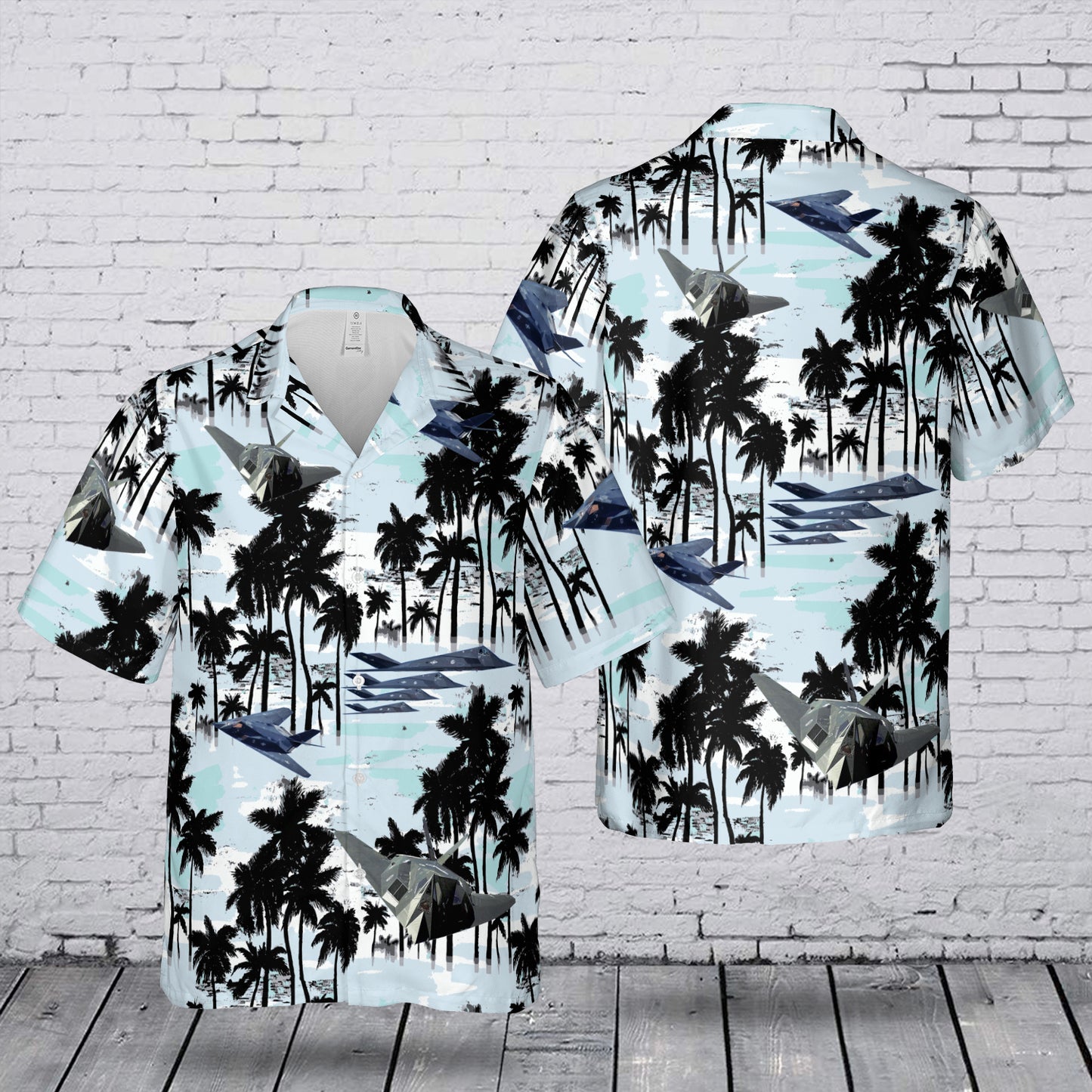 USAF F-117 Nighthawk Hawaiian Shirt